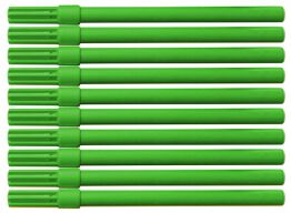Office Products Flamaster biurowy  10szt., zielony 