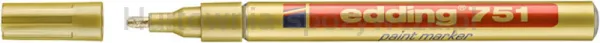 Edding Marker olejowy e-751 1-2mm, złoty 