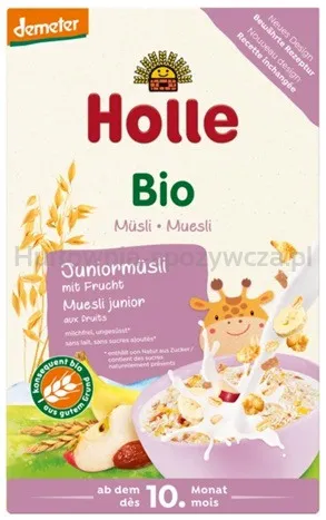 Holle Musli junior z owocami od 10 miesiąca życia BIO 250 g