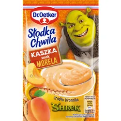 Dr. Oetker Słodka Chwila Shrek Kaszka Morela 46 g