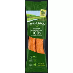 Dolina Dobra Kiełbasa podwawelska 100% polskiego mięsa 400 g