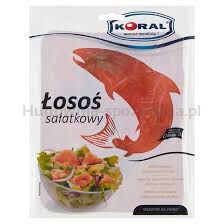 Koral Łosoś Wędzony Sałatkowy 90G