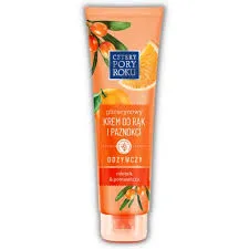 Cztery Pory Roku Krem Do Rąk i paznokci glicerynowy Odżywczy RokitnikPomarańcza 130ml