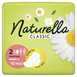 Naturella Podpaski Classic Normal Camomile 10 Sztuk