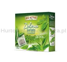 Big Active Herbata zielona Pure Green 40 Torebek