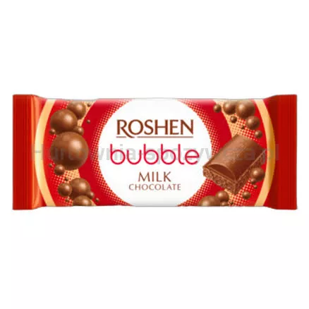 Roshen Czekolada Bąbelkowa mleczna 80 g