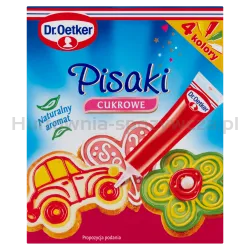 Dr.Oetker Pisaki Cukrowe 76 G (4 Tubki)