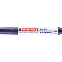 Marker tekstylny e-4500 EDDING, 2-3 mm, fioletowy - 3