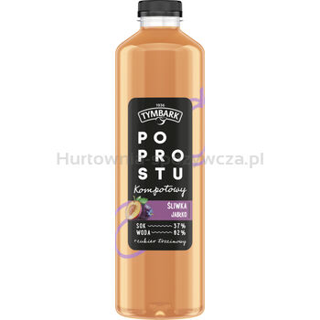 Tymbark Po Prostu Kompotowy Napój Śliwka Jabłko 1,25 L