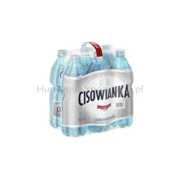 Cisowianka Woda Mineralna lekko gazowana 1,0 L  SK