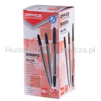 Office Products Długopis, 1,0mm, czarny 