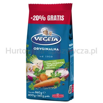 Vegeta 800g +20% Gratis