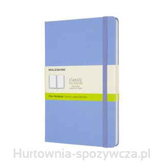 Notes Moleskine Classic L (13X21 Cm) Gładki, Twarda Oprawa, Hydrangea Blue, 240 Stron, Niebieski