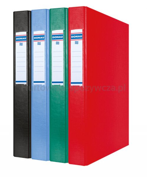 Donau Segregator ringowy PP, A4/2R/25mm, niebieski  - 2