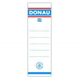 Donau Etykiety wsuwane do segregatora 48x153mm, dwustronne, 20szt. 