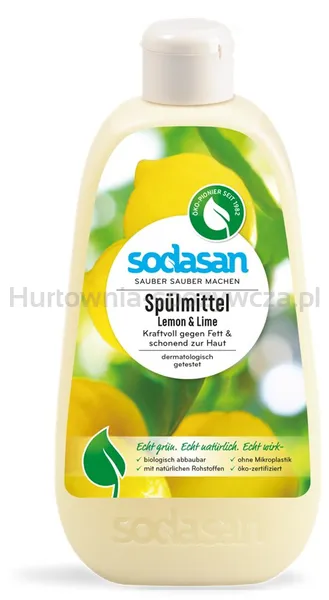 Płyn do zmywania naczyń cytryna-limonka BIO 500 ml