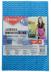 Ścierka Uniwersalna Office Products, Wiskoza 70%, Gr. 40G/Mkg, 32X50Cm, 5Szt., Mix Kolorów