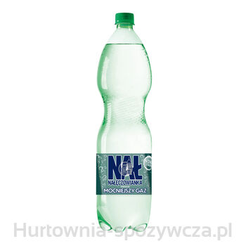 Nałęczowianka Naturalna Woda Mineralna Mocniejszy Gaz Gazowana 1,5 L