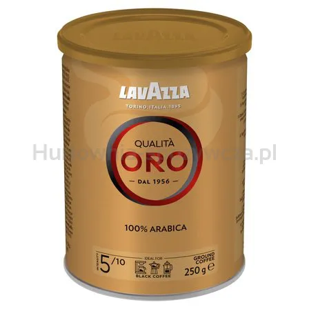 Kawa LAVAZZA QUALITA ORO, mielona, w puszce, 250 g