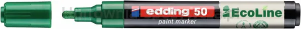Marker olejowy na bazie wody e-50 EDDING EcoLine, 2-3mm, zielony