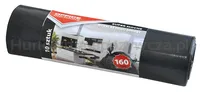 Worki na śmieci domowe OFFICE PRODUCTS, super mocne (LDPE), 160l, 10szt., czarne - 2