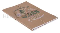 Zeszyt Econovo, z recyklingu, A5, 32 kart., 70gsm, 2 szt., naturalny - 5