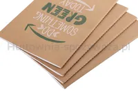 Zeszyt Econovo, z recyklingu, A5, 32 kart., 70gsm, 2 szt., naturalny - 2