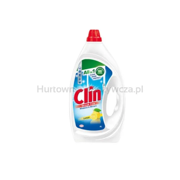 Clin Płyn Do Mycia Powierzchni Szklanych 4L