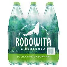 Rodowita z Roztocza Woda mineralna delikatnie gazowana 1,5L SK