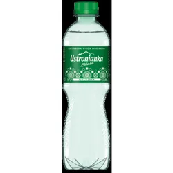 Ustronianka Biała Naturalna Woda Mineralna Musująca 0,5L SK