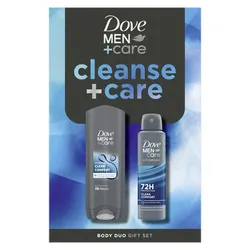 Dove Men +Care Cleanse Care Żel Pod Prysznic 250 Ml + Antyperspirant 150 Ml