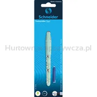 Schneider Pióro Kulkowe Zippi + 1 Nabój, Blister, Mix Kolorów  - 4