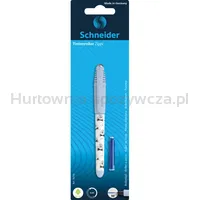 Schneider Pióro Kulkowe Zippi + 1 Nabój, Blister, Mix Kolorów  - 6