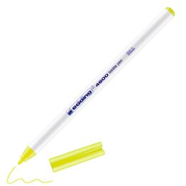 Pisak tekstylny e-4600 EDDING, 1 mm, żółty neon