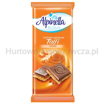 Alpinella Czekolada Nadziewana Toffi 100 G