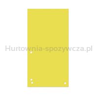 Donau Przekładki Karton 1/3 A4, 235x105mm, 100szt., żółte 
