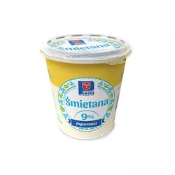Śmietana jogurtowa wiaderko 900 g OSM Piaski
