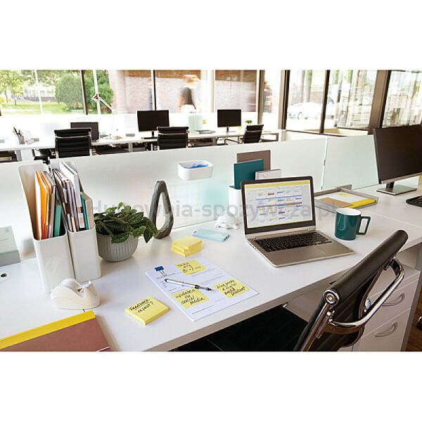 Karteczki samoprzylepne POST-IT® Z-Notes (R-330), 76x76mm, 12x100 kart., żółte - 3