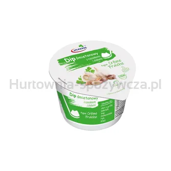 Mlekpol Dip Śmietanowy Z Czosnkiem I Ziołami Typu CreMe Fraiche 180G