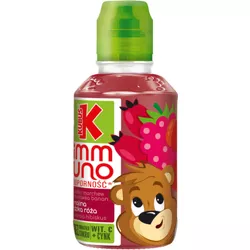 Kubuś Immuno odporność Sok malina acerola dzika róża 200 ml