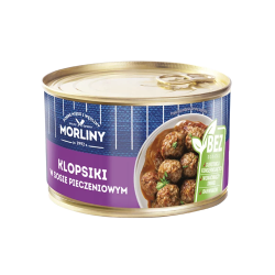 Morliny Klopsiki w sosie pieczeniowym 400g