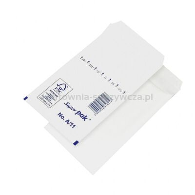 Office Products Koperty samoklejące z folią bąbelkowąHK, A11, 100x165mm/120x175mm, 10szt., białe 