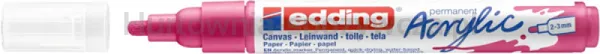 Edding Marker Akrylowy E-5100 2-3 Mm, Matowa Telemagenta