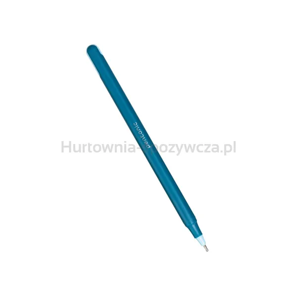 Długopis LINC Pentonic Colors, śr. kulki 0,7mm, gr. linii 0,3mm, 5 szt., pudełko z zawieszką, niebieski