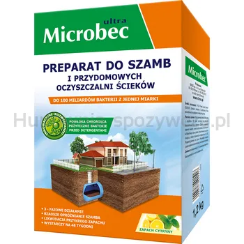 Bros Microbec Ultra 900G - Preparat Do Szamb + 300G Gratis