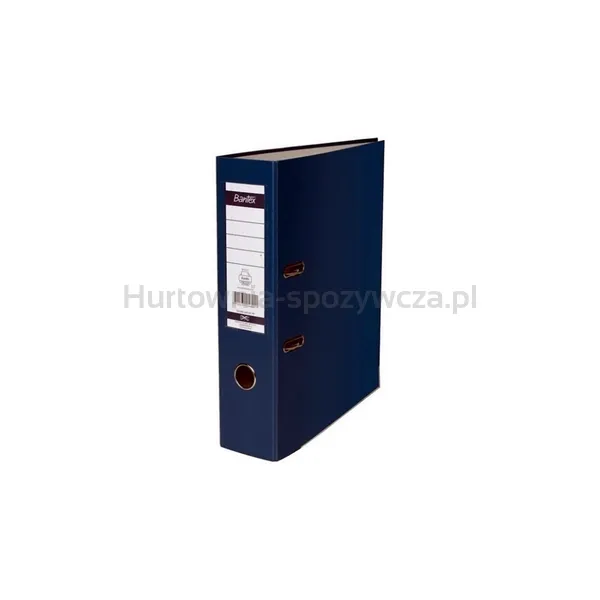 Bantex Segregator dźwigniowy 80mm granatowy
