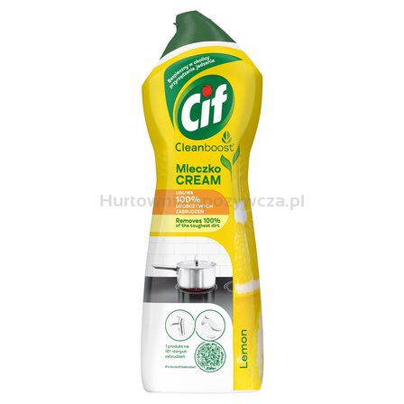 Cif Mleczko lemon 780G<br>(Data 30.09.2025)