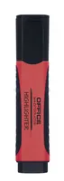 Zakreślacz OFFICE PRODUCTS z gumowym uchwytem, 2-5mm, czerwony - 2