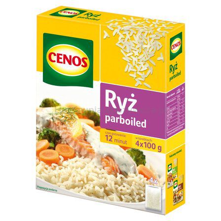 Cenos Ryż Parboiled 4 X 100 G 