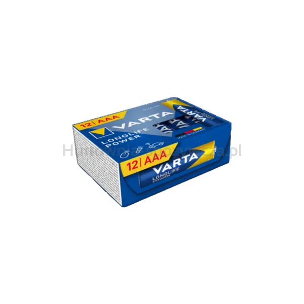 Varta Baterie Longlife Power Aaa 12-Pak Cube